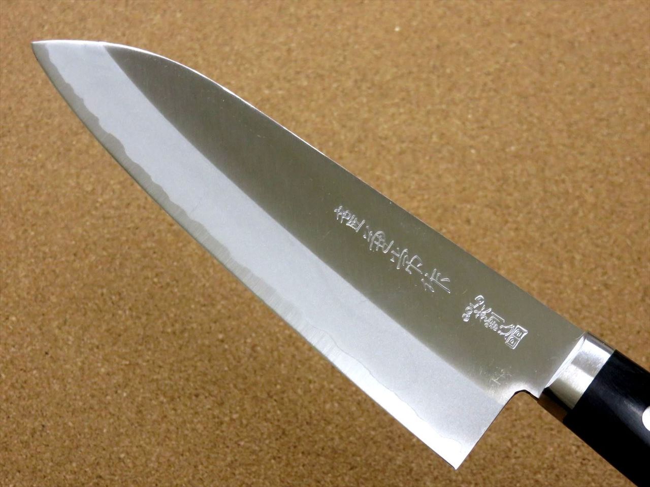 Japanese Kanetsune Kitchen Santoku Knife 165mm 6.5 inch VG10 3 layers SEKI JAPAN