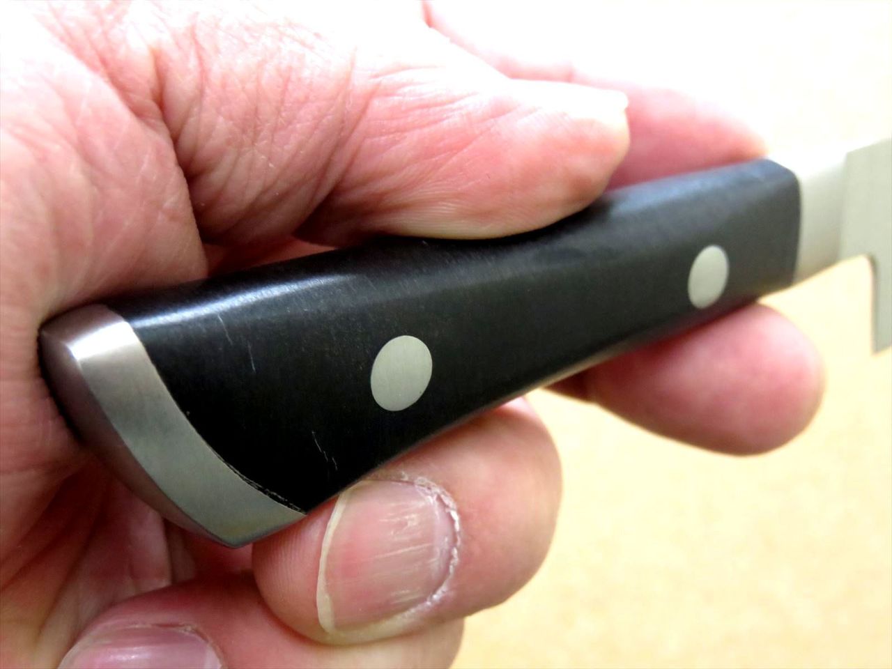Japanese Masamune Kitchen Petty Utility Knife 5.3" Double Bolstered SEKI JAPAN