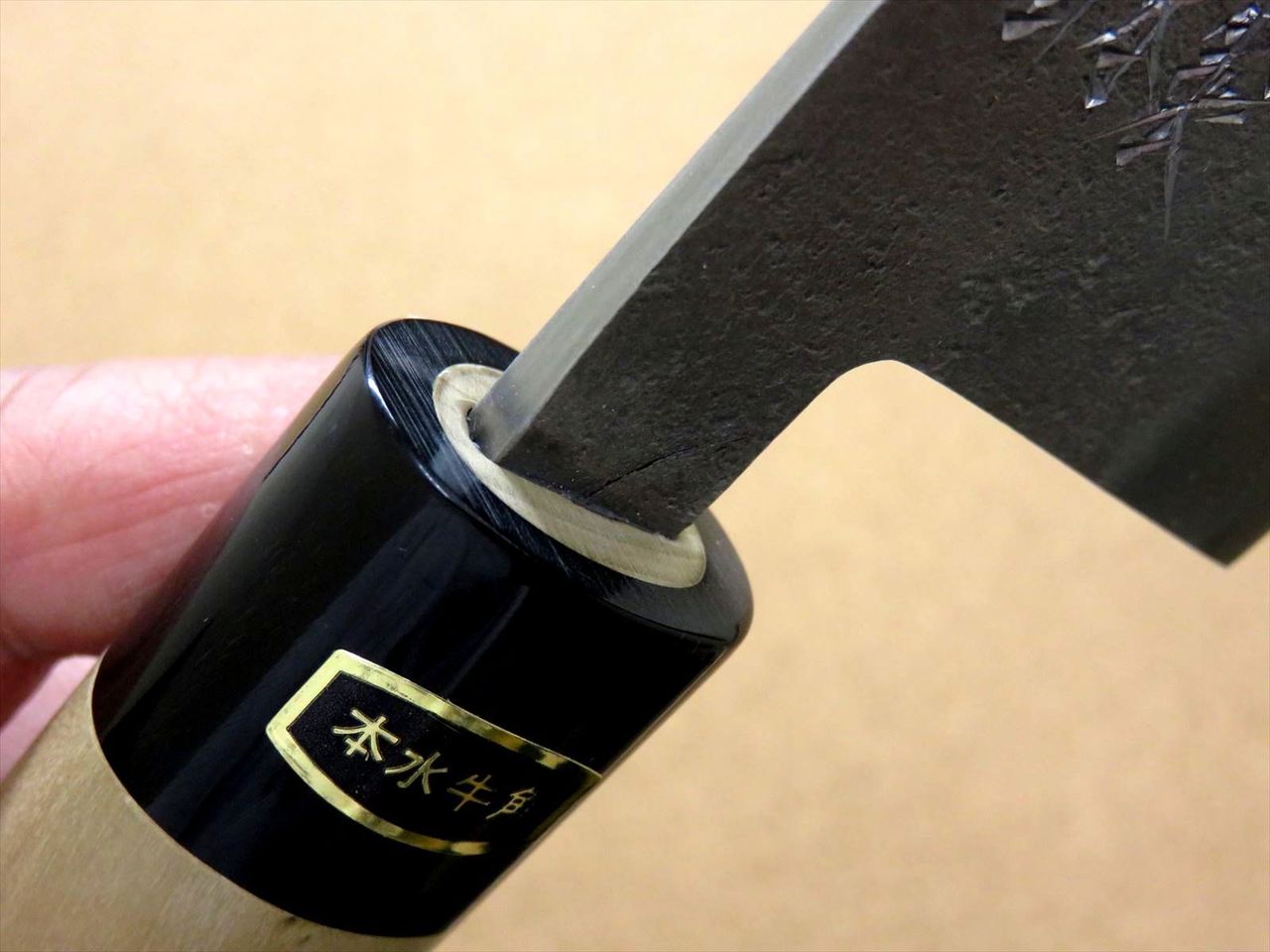 Japanese Kitchen Nakiri Vegetable Knife 160mm 6 in Nashiji VG-1 Stainless JAPAN