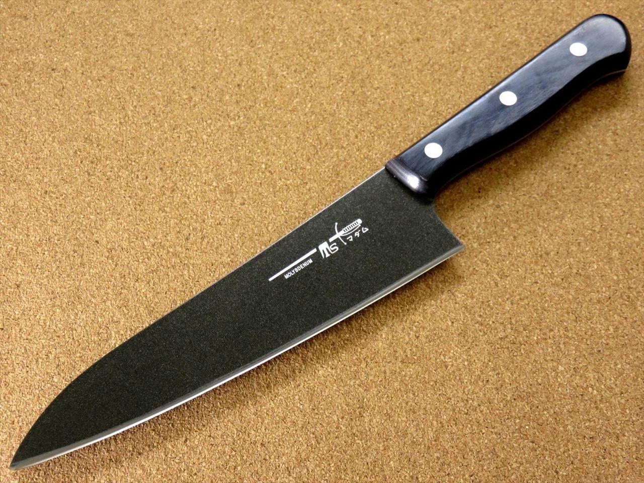 Japanese Kitchen Gyuto Chef's Knife 175mm 6.9 inch Fluorine Coating SEKI JAPAN