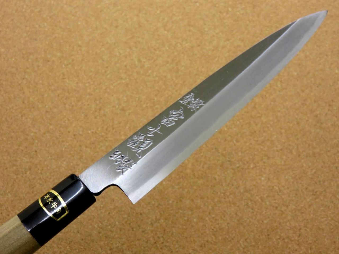 Japanese Kitchen Sashimi Yanagiba Knife 170mm 6.7 inch White Steel 3 SEKI JAPAN