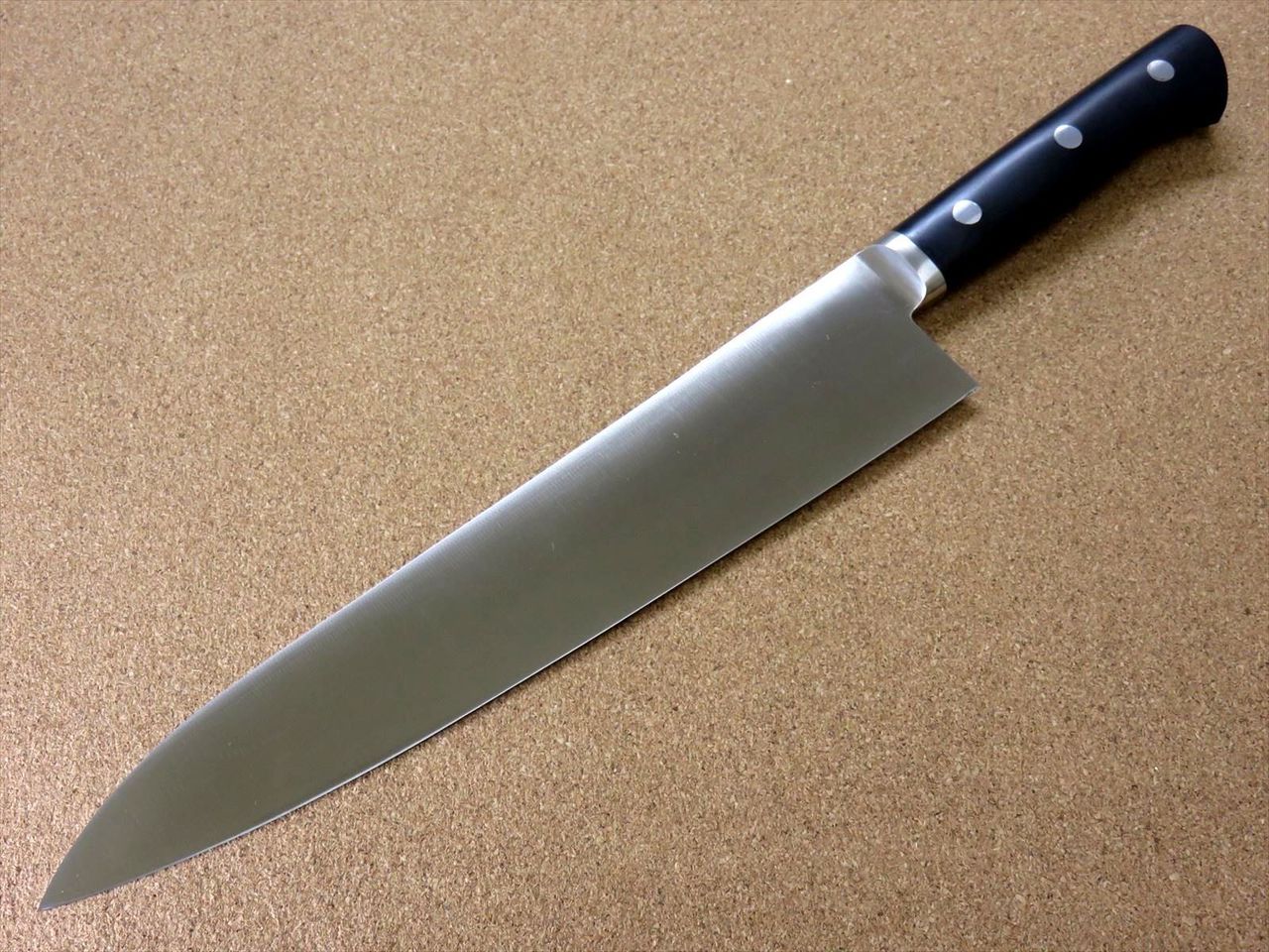 Japanese Masahiro Kitchen Gyuto Chef Knife 10.6 inch MV Honyaki Meat SEKI JAPAN