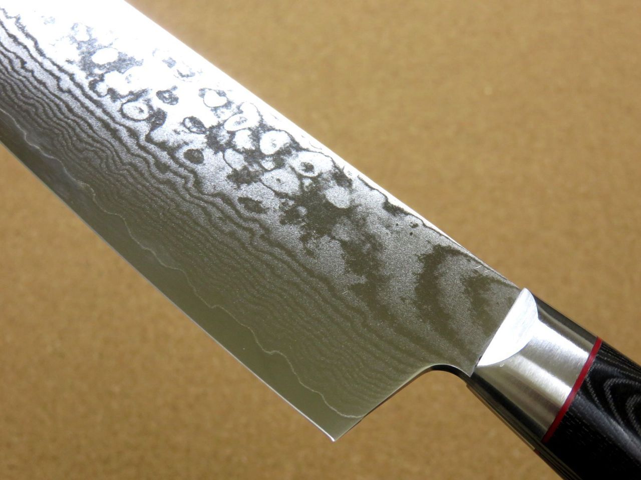 Japanese SAIUN Kitchen Santoku Knife 170mm 6.7 inch VG-10 Damascus SEKI JAPAN