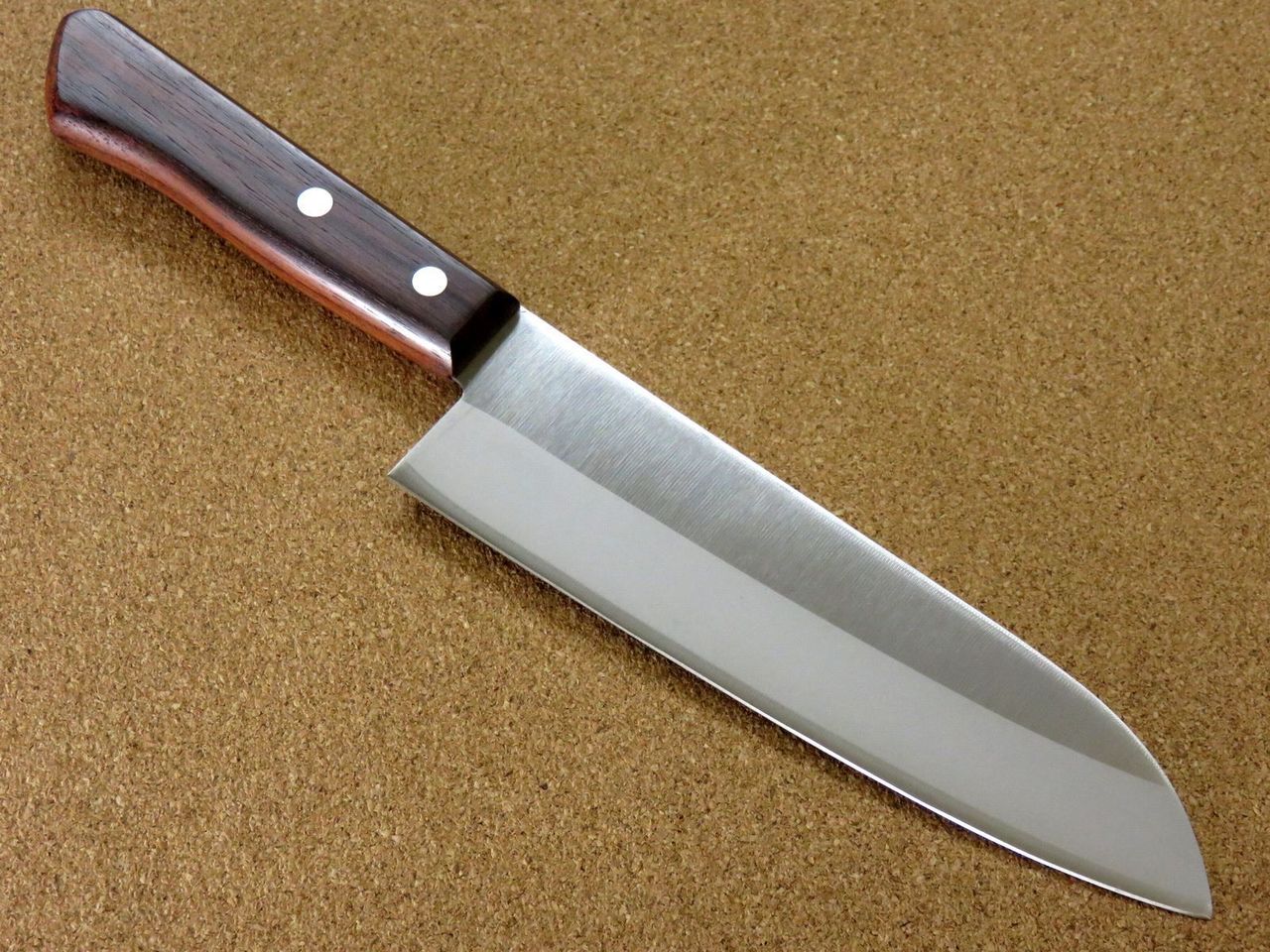 Japanese Sakai Kitchen Santoku Knife 170mm 6.7 inch Lightweight 80g SEKI JAPAN