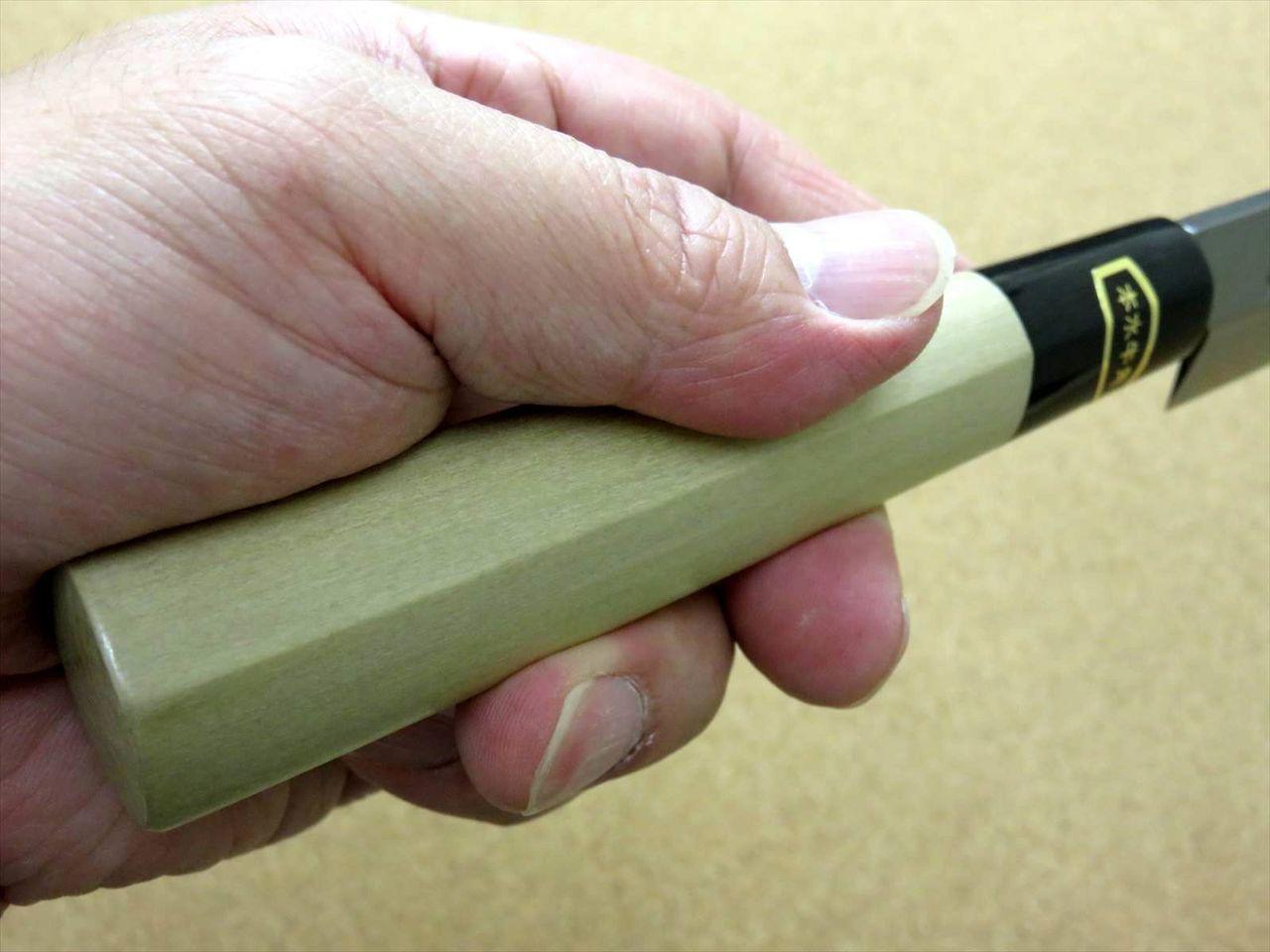 Japanese Kitchen Sashimi Yanagiba Knife 235mm 9.3 inch White Steel 3 SEKI JAPAN
