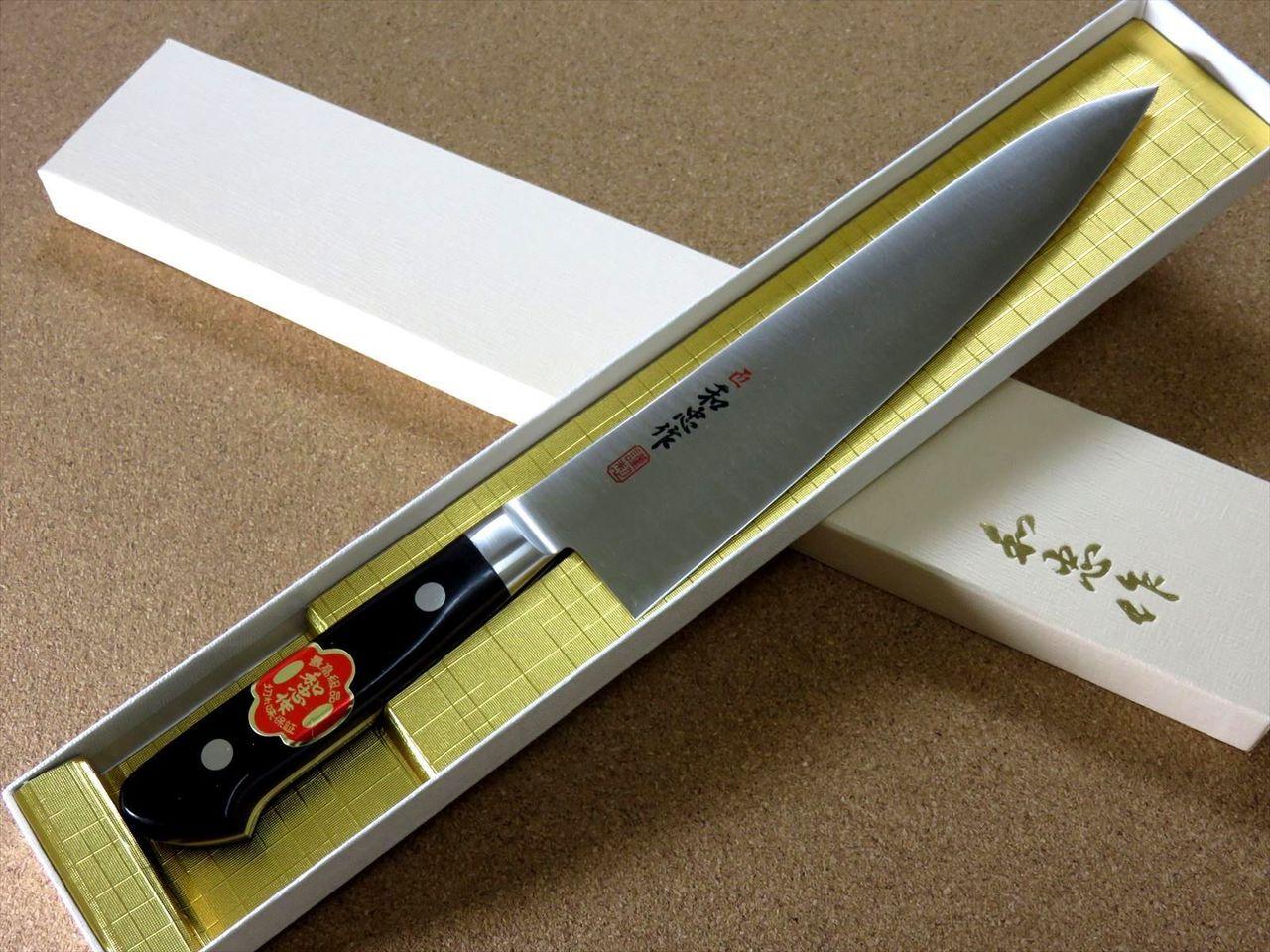 Japanese Professional Cook Kitchen Gyuto Chef's Knife 210mm 8 in VG-1 SEKI JAPAN