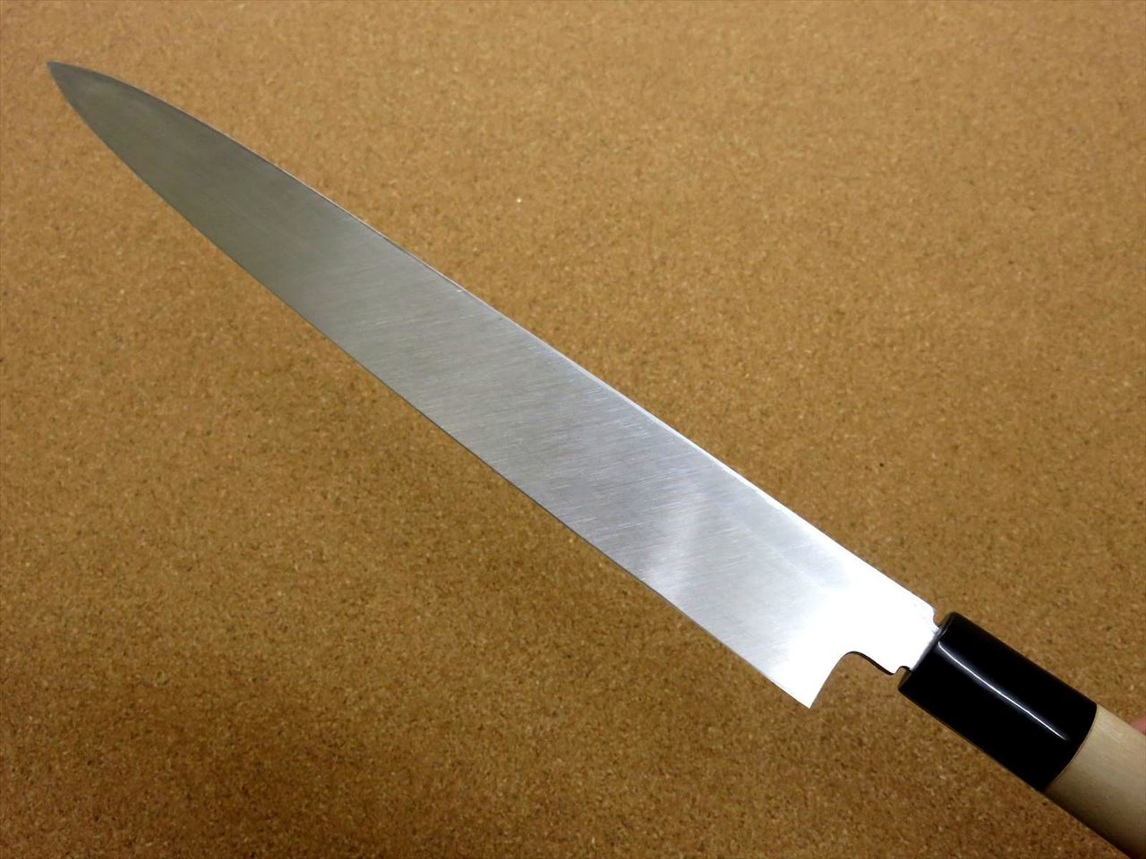 Japanese Kitchen Sashimi Yanagiba Knife 265mm 10.4 inch White Steel 3 SEKI JAPAN