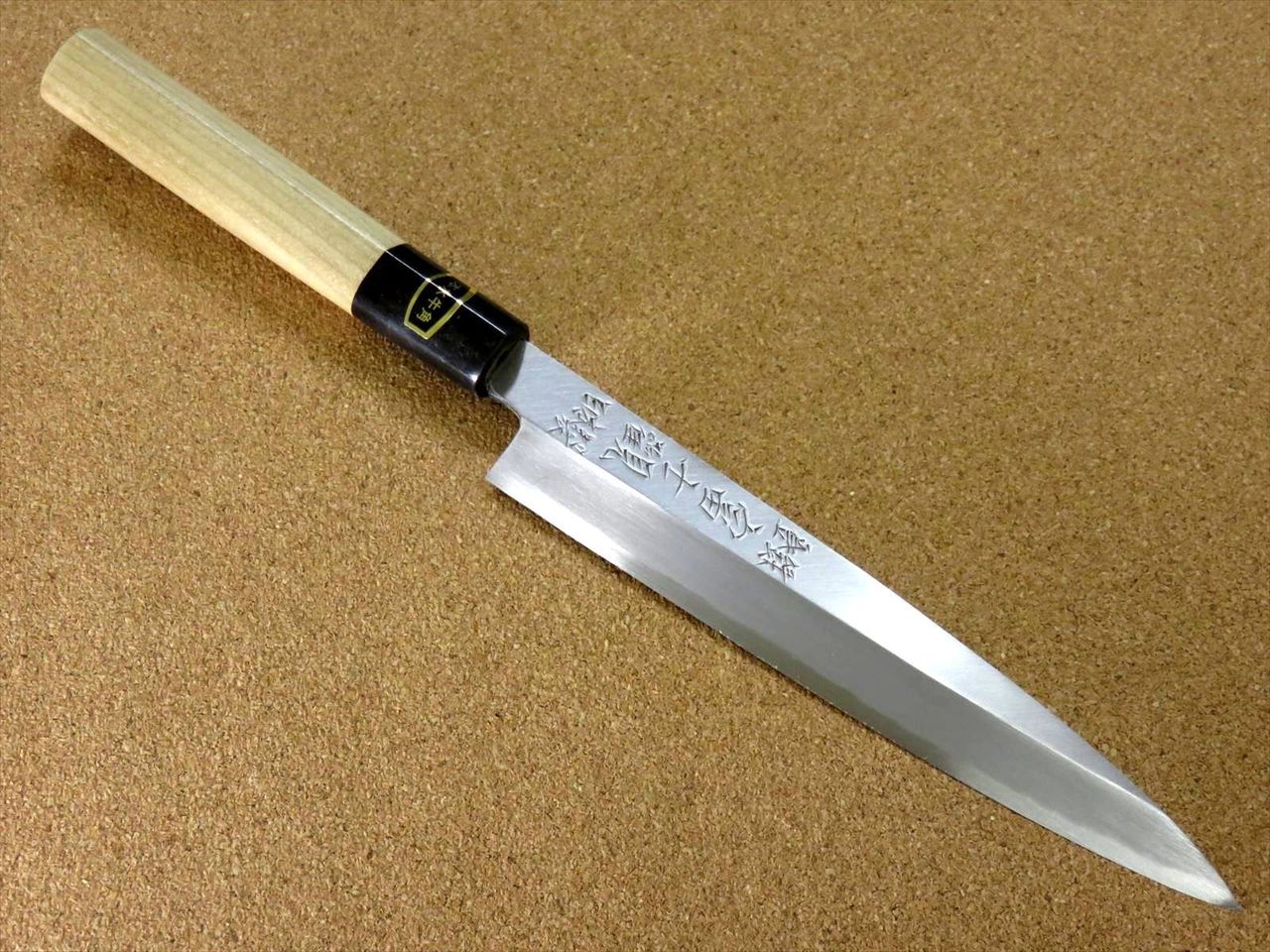 Japanese Kitchen Sashimi Yanagiba Knife 170mm 6.7 inch White Steel 3 SEKI JAPAN