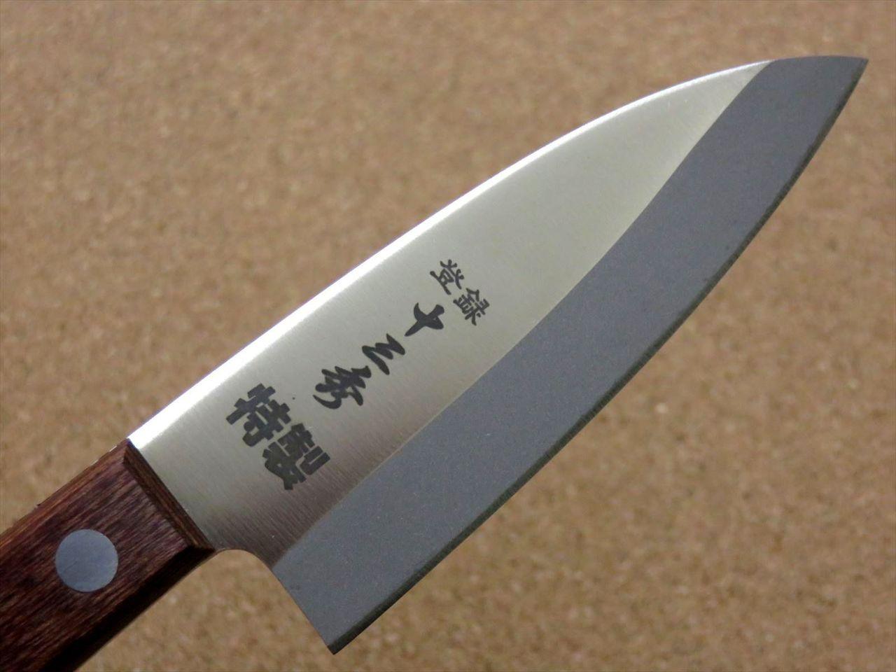 Japanese Kitchen Small Deba Knife 95mm 3.7" Fishing Outdoor fish cut SEKI JAPAN