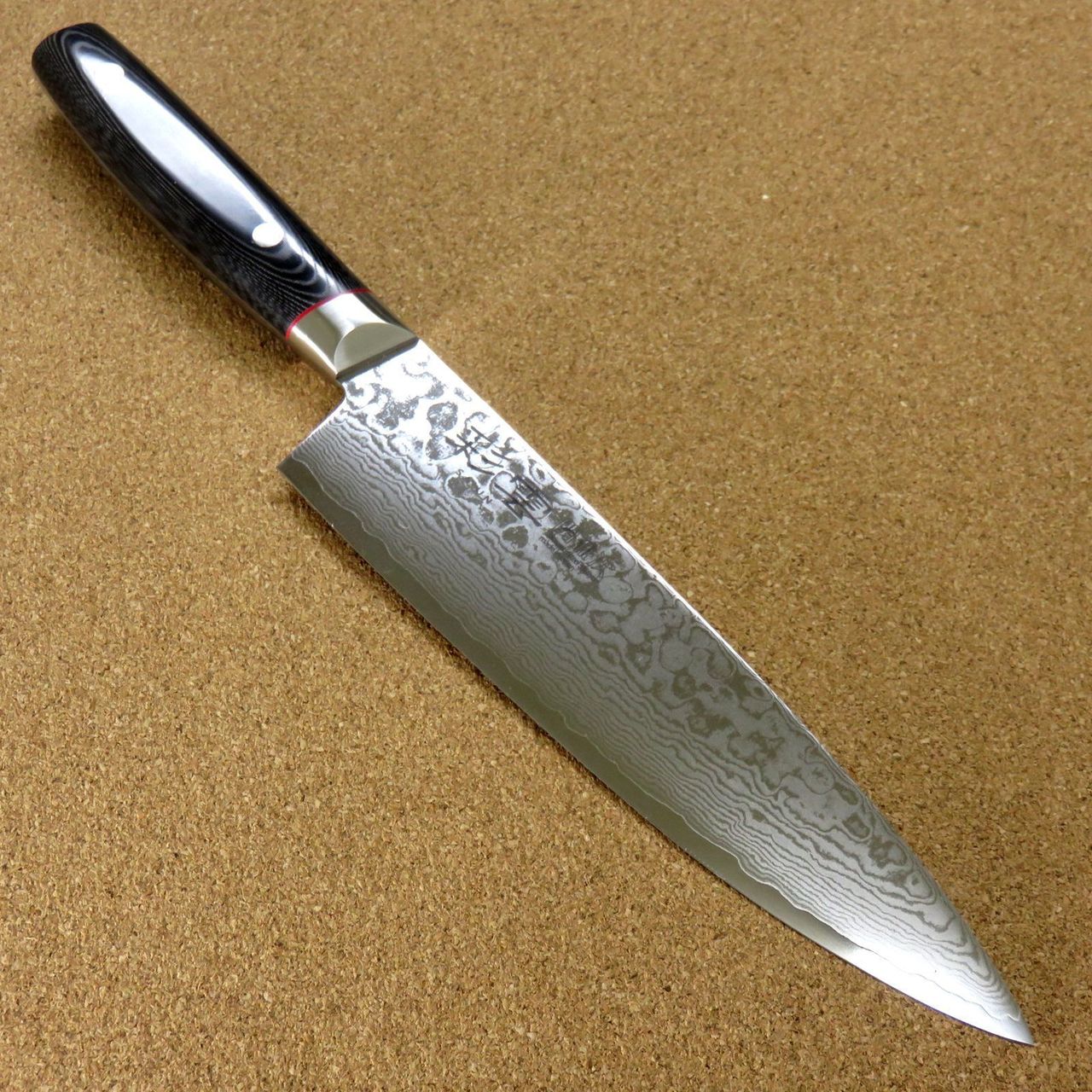 Japanese SAIUN Kitchen Gyuto Chef's Knife 200mm 7.9" VG-10 Damascus SEKI JAPAN
