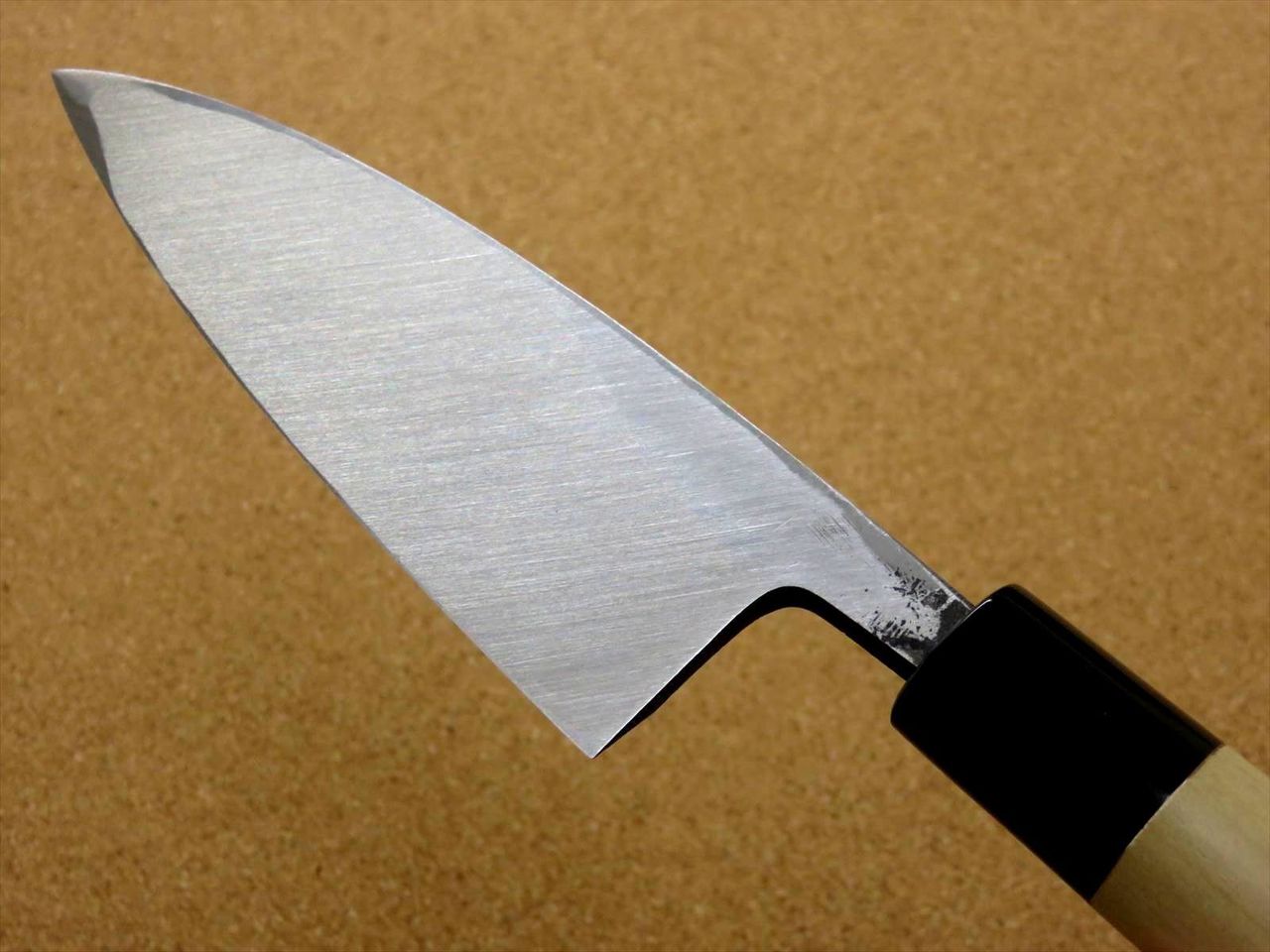 Japanese Kitchen Deba Knife 120mm 4.7 inch White Steel Shirogami #3 SEKI JAPAN