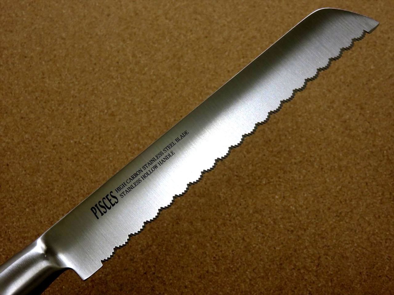 Japanese Pisces Kitchen Frozen knife 190mm 7.5 inch Stainless Handle SEKI JAPAN