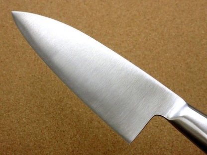 Japanese Pisces Kitchen Deba Knife 160mm 6.3 inch Stainless Handle SEKI JAPAN