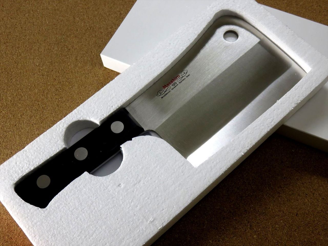 Japanese Masahiro Kitchen Cleaver Butcher Chopper Knife 140mm 5.5" SEKI JAPAN