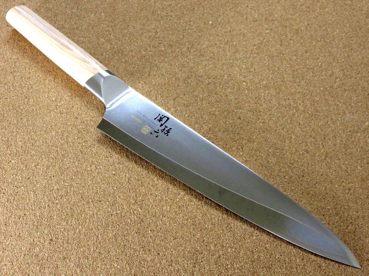 Japanese KAI SEKI MAGOROKU Kitchen Gyuto Chef's Knife 210mm 8.3" 3 Layers JAPAN