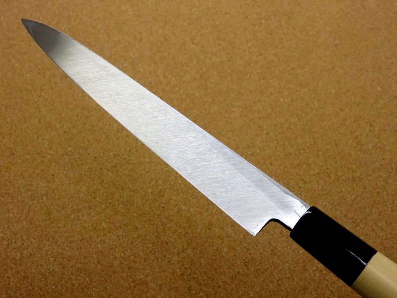 Japanese Kitchen Sashimi Yanagiba Knife 205mm 9.1 inch White Steel 3 SEKI JAPAN