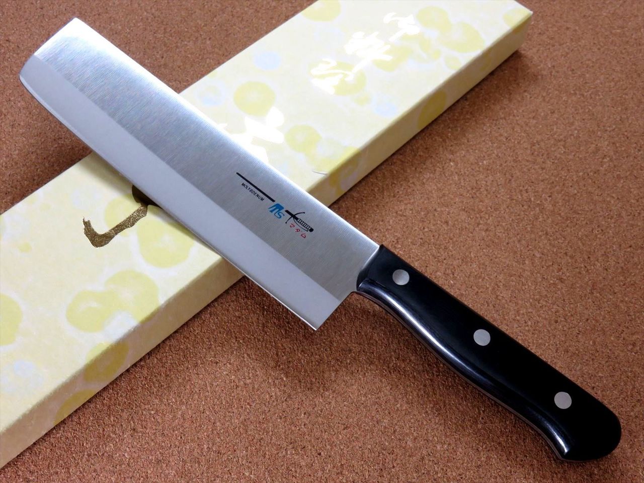 Japanese Kitchen Suji Usuba Nakiri Vegetable Knife 175mm 6.9 inch SEKI JAPAN