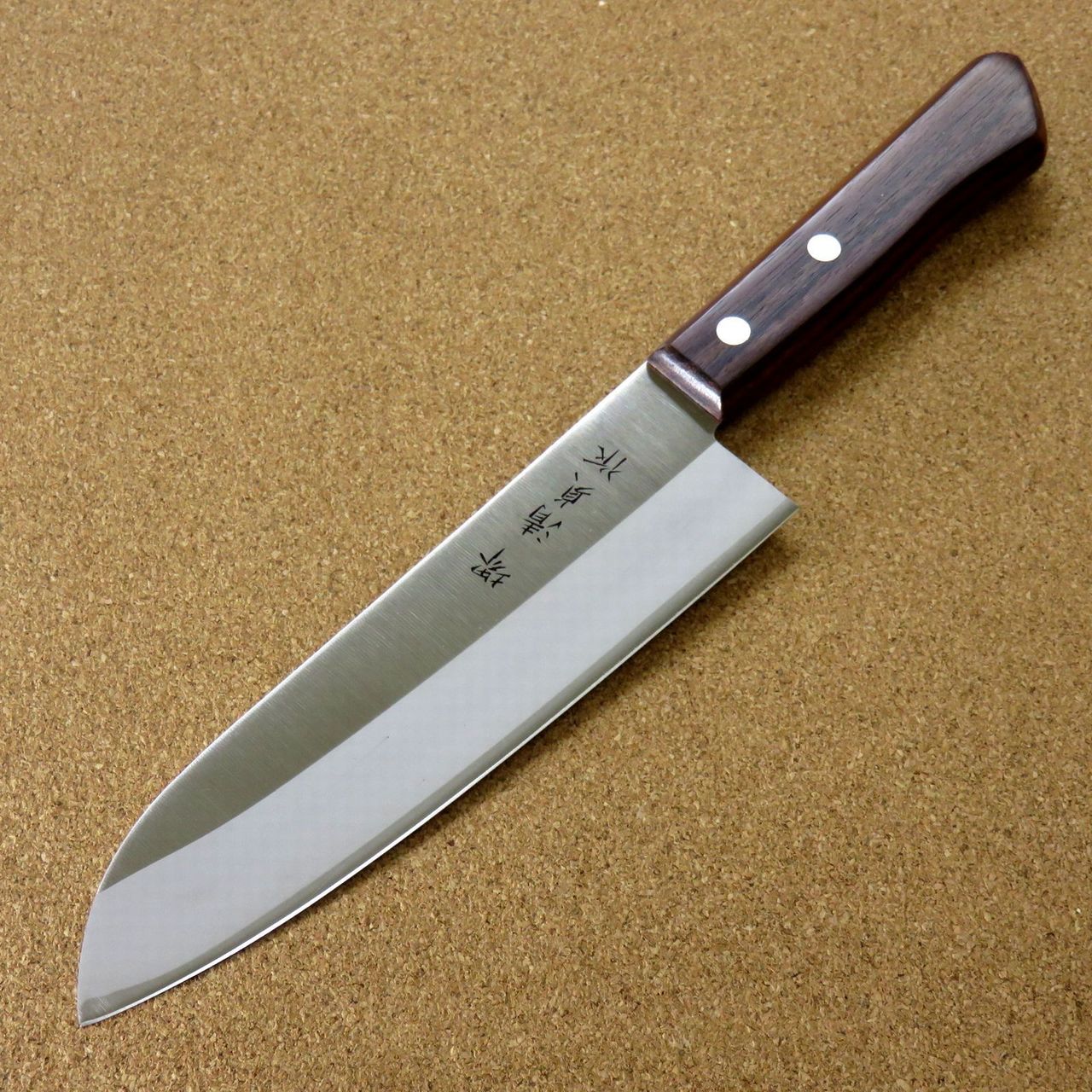 Japanese Sakai Kitchen Santoku Knife 170mm 6.7 inch Lightweight 80g SEKI JAPAN