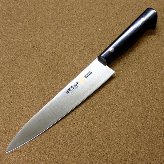 Japanese SETO ISEYA-D Kitchen Petty Utility Knife 5.9" Black packer SEKI JAPAN