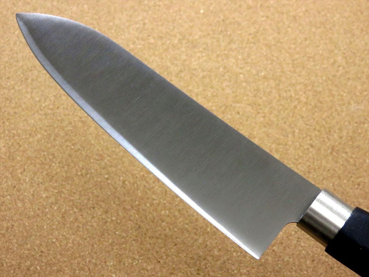 Japanese Masamune Kitchen Santoku Knife 170mm 6.7" Titanium Coating SEKI JAPAN