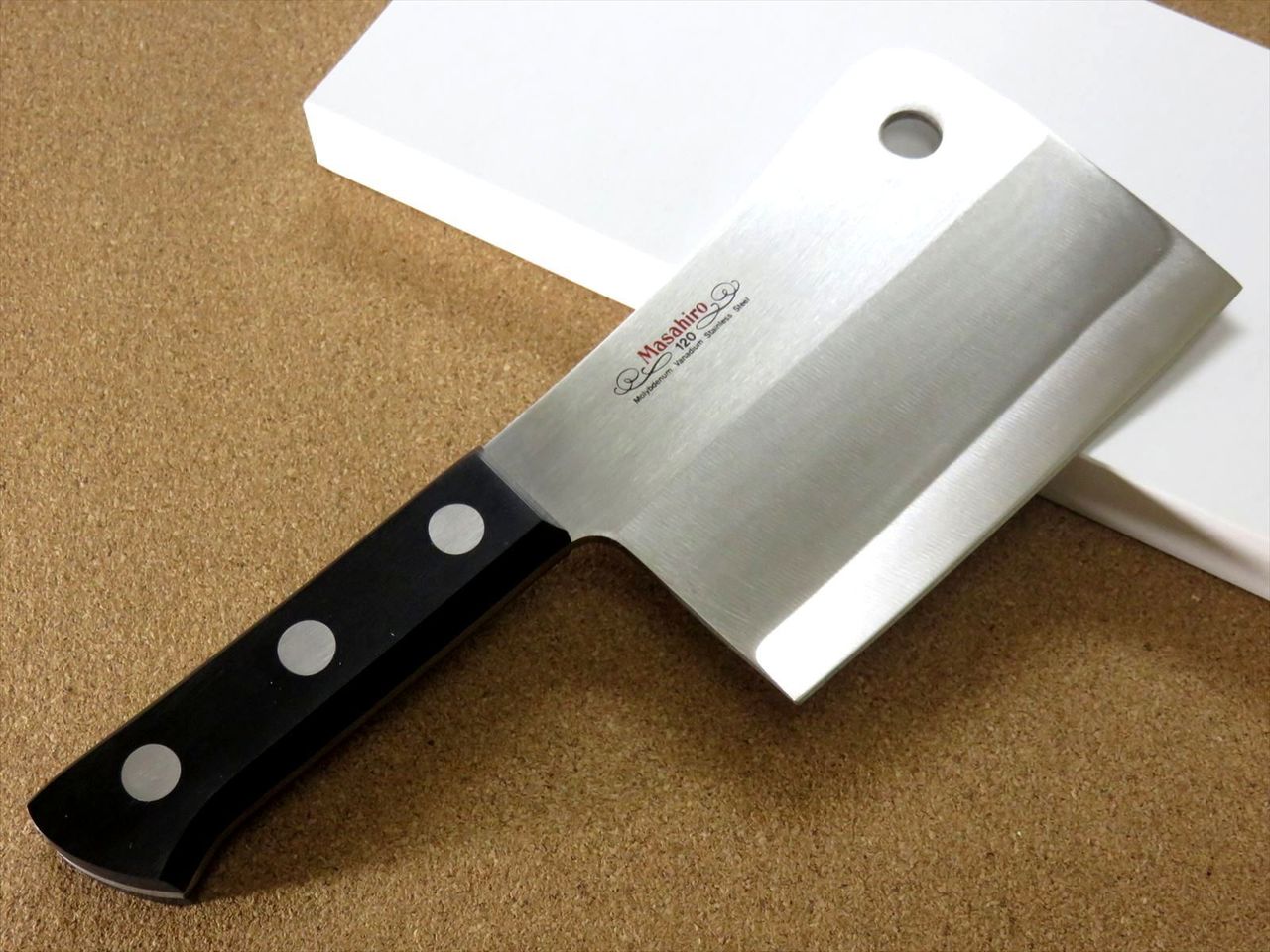Japanese Masahiro Kitchen Cleaver Butcher Chopper Knife 140mm 5.5" SEKI JAPAN