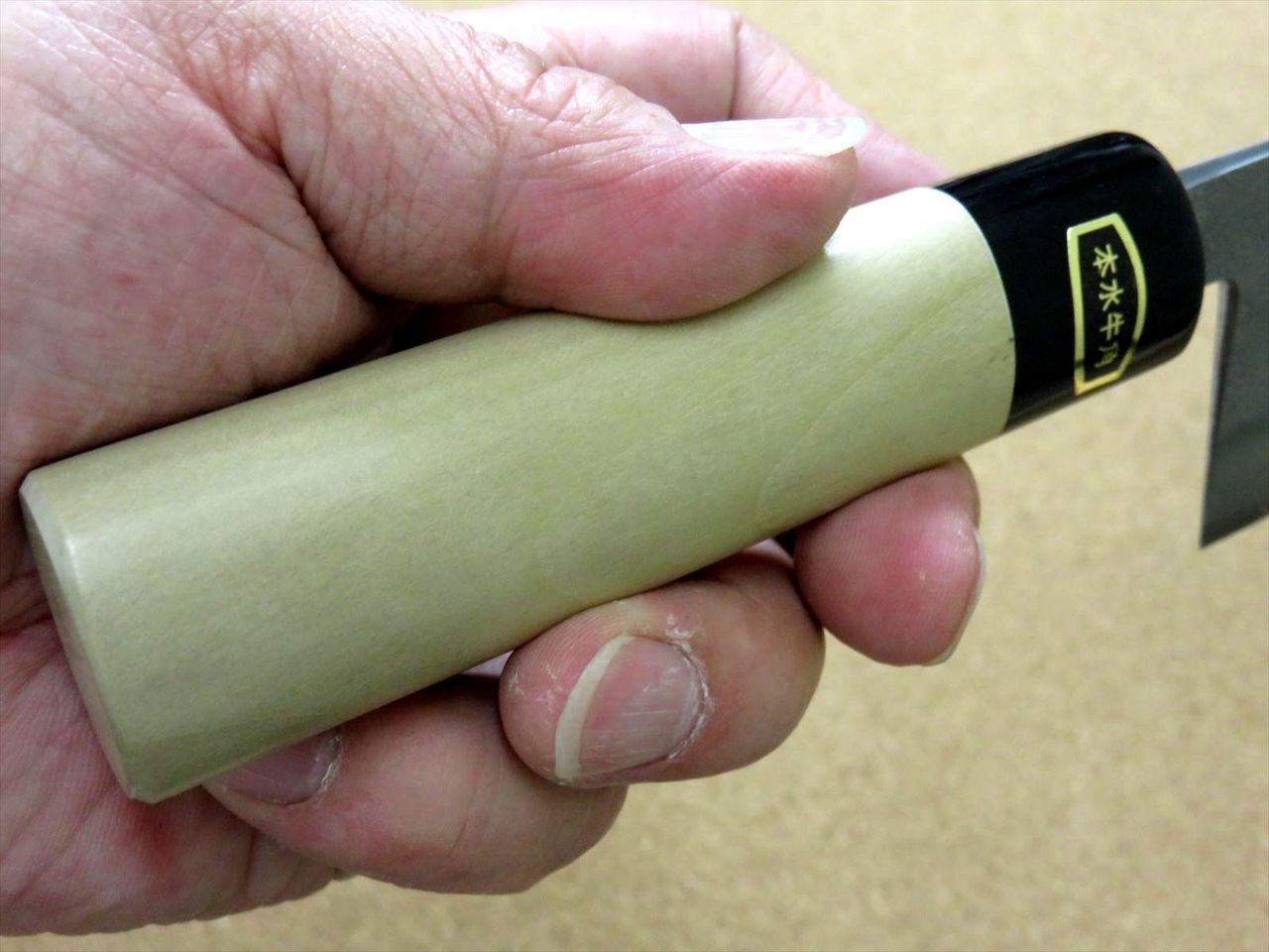 Japanese Kitchen Nakiri Vegetable Knife 160mm 6 in Nashiji VG-1 Stainless JAPAN