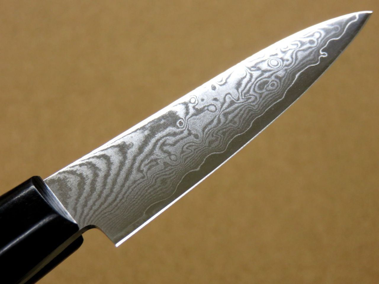 Japanese SETO ISEYA-G Kitchen Fruit Paring Knife 3.0" VG-10 Damascus SEKI JAPAN