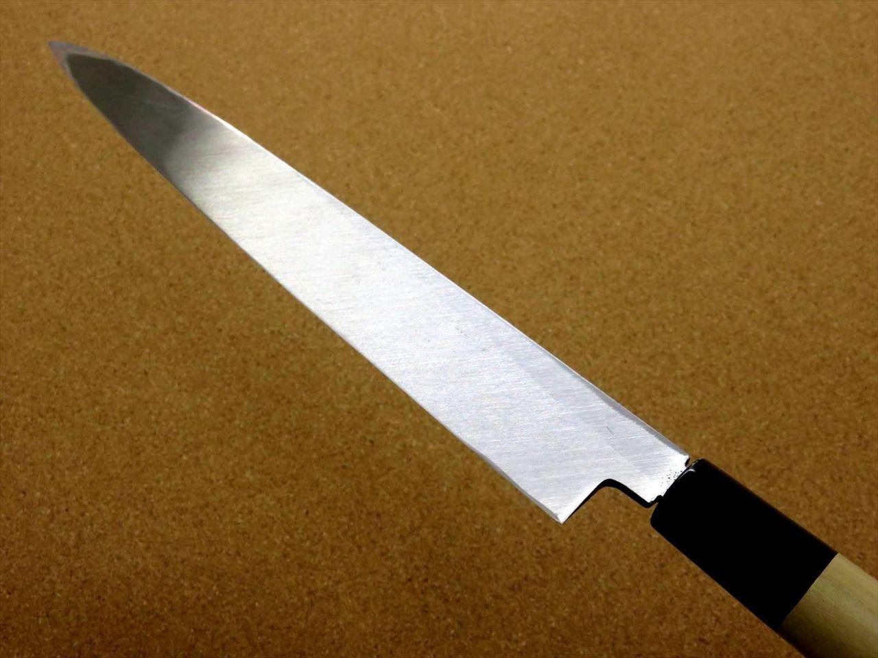 Japanese Kitchen Sashimi Yanagiba Knife 235mm 9.3 inch White Steel 3 SEKI JAPAN
