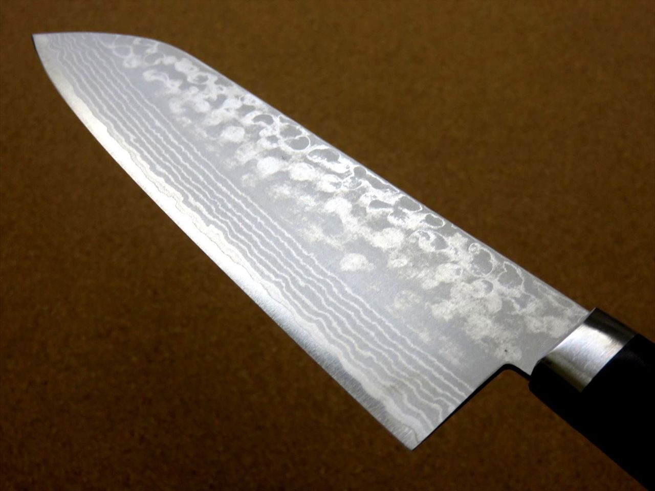 Japanese Kitchen Santoku Knife 170mm 6.7inch VG10 Damascus Multilayer SEKI JAPAN