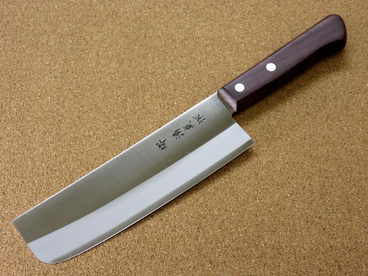 Japanese Sakai Kitchen Nakiri Vegetable Knife 6.3" Lightweight 90g SEKI JAPAN