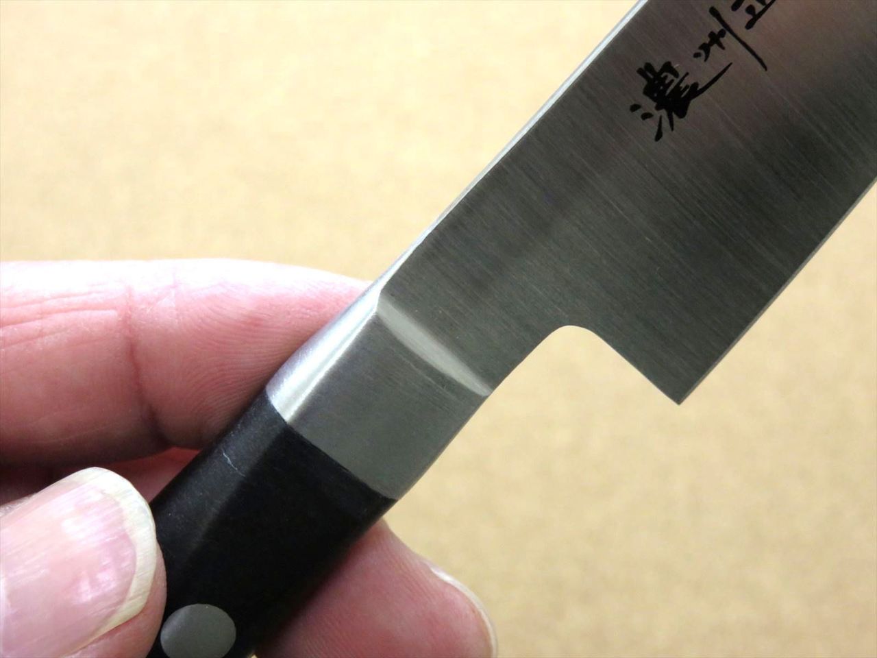 Japanese Masamune Kitchen Petty Utility Knife 5.3" Double Bolstered SEKI JAPAN