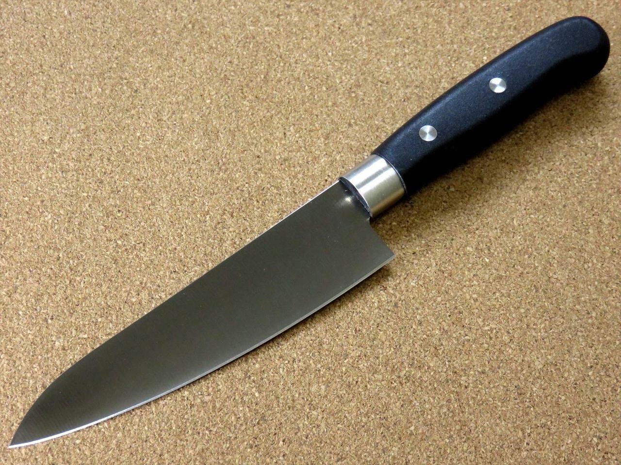 Japanese Masamune Kitchen Petty Utility Knife 5.1" Titanium Coating SEKI JAPAN