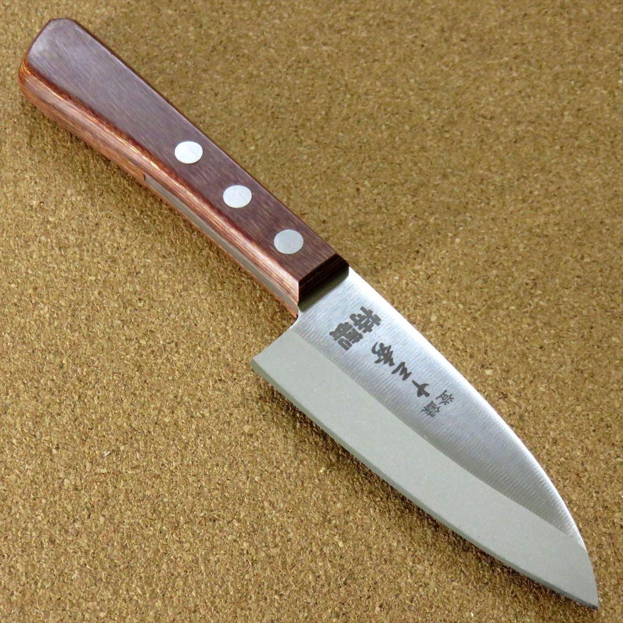 Japanese Kitchen Small Deba Knife 95mm 3.7" Fishing Outdoor fish cut SEKI JAPAN