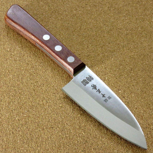Japanese Kitchen Small Deba Knife 95mm 3.7" Fishing Outdoor fish cut SEKI JAPAN