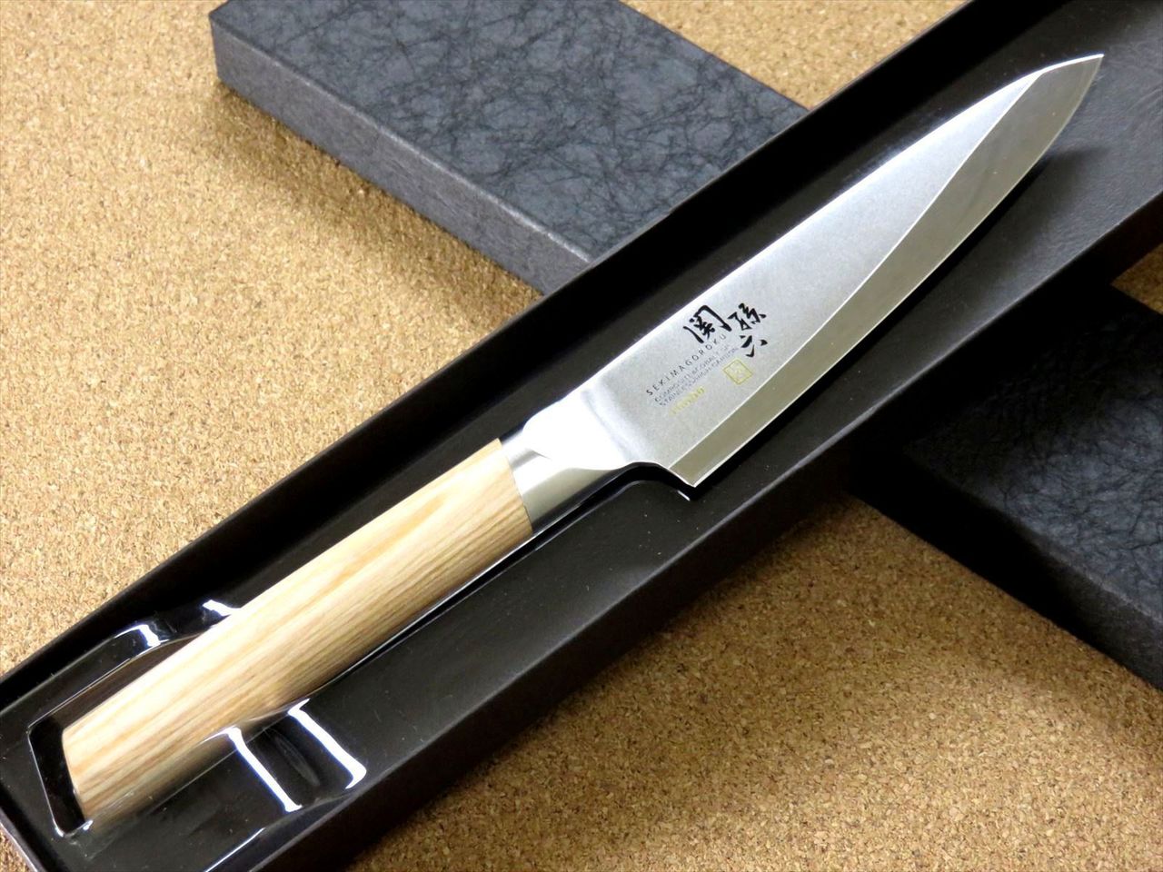 Japanese KAI SEKI MAGOROKU Kitchen Petty Utility Knife 120mm 4.7" 3 Layers JAPAN