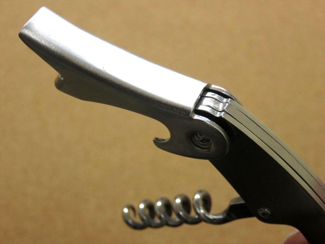 Japanese Sommelier Knife Corkscrew Wine Bottle Opener All Stainless SEKI JAPAN
