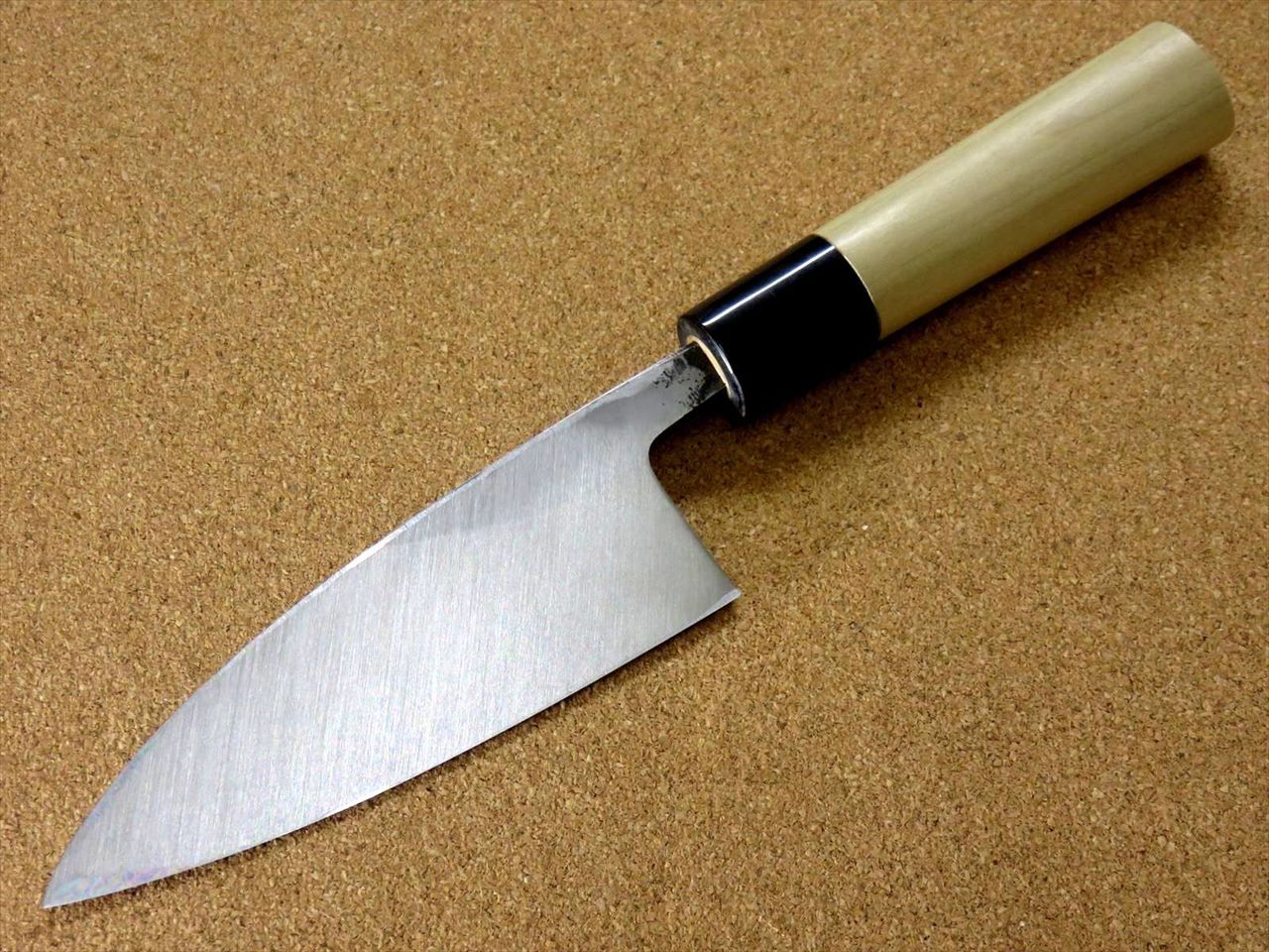 Japanese Kitchen Deba Knife 120mm 4.7 inch White Steel Shirogami #3 SEKI JAPAN