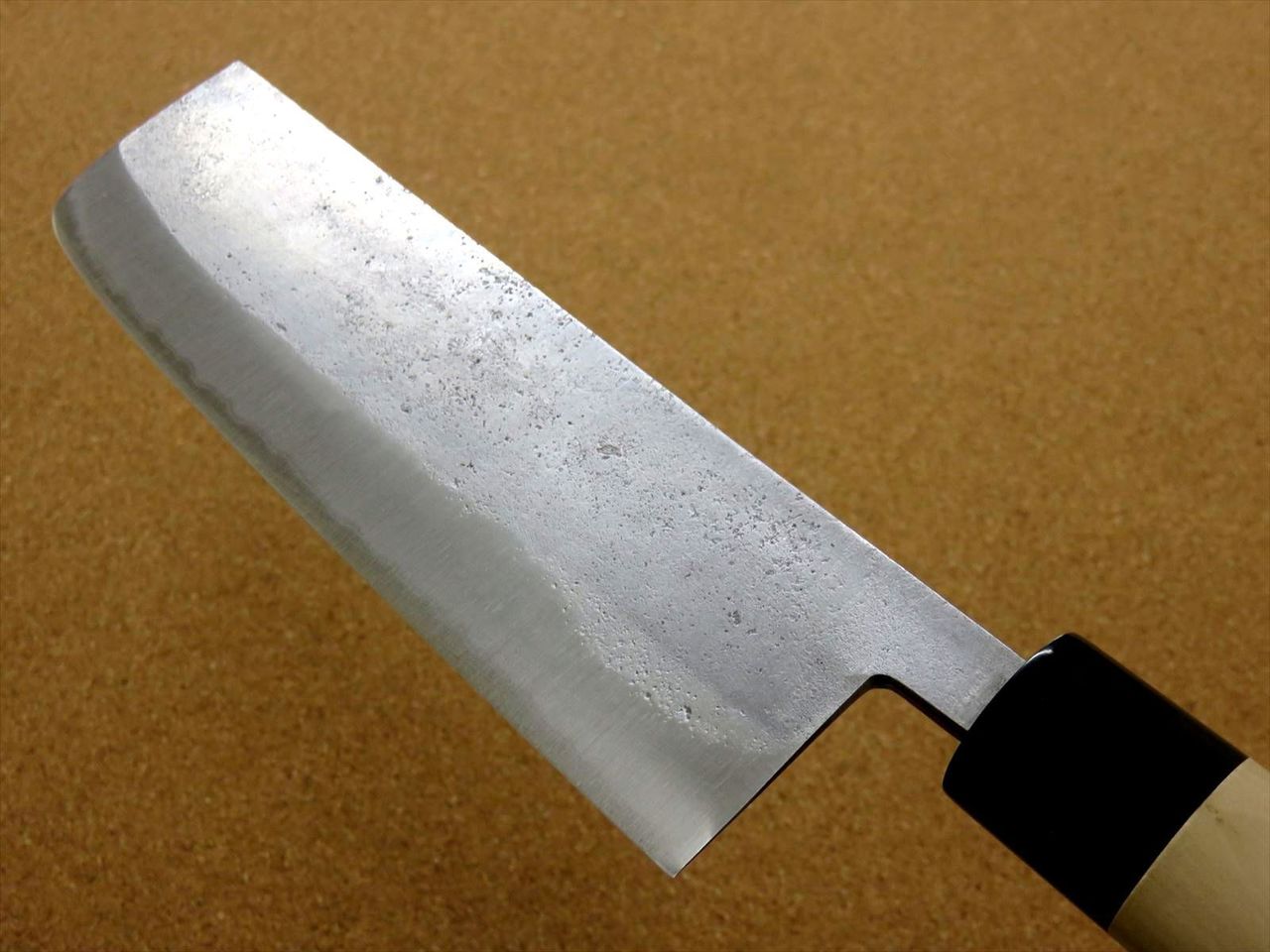 Japanese Kitchen Nakiri Vegetable Knife 160mm 6 in Nashiji VG-1 Stainless JAPAN