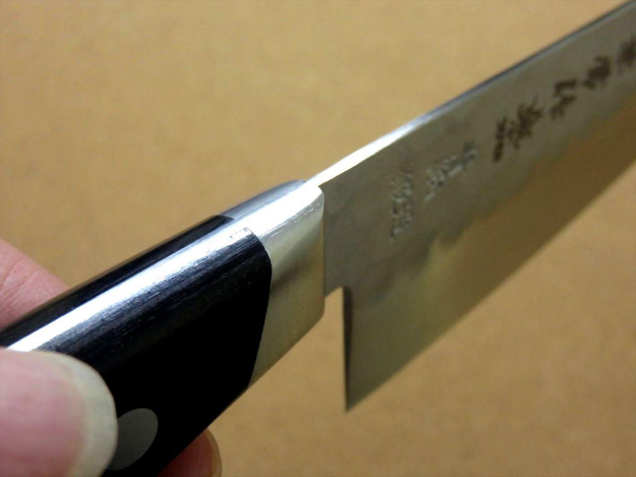 Japanese Kanetsune Kitchen Gyuto Chef Knife 7.9" Carbon Blue Steel #2 SEKI JAPAN