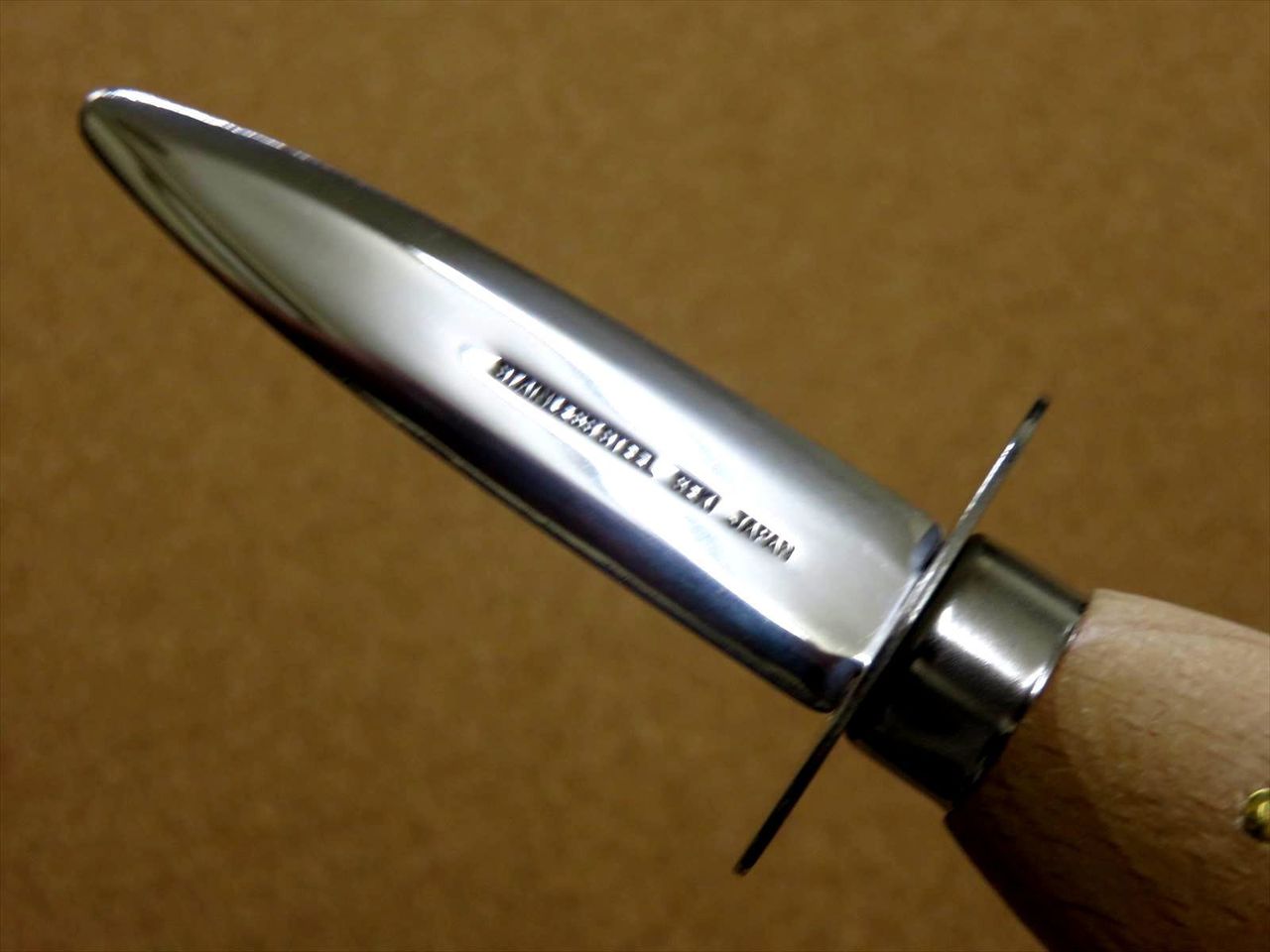 Japanese Clam Oyster Knife 64mm 2.5 inch Chef Tools Stainless Steel SEKI JAPAN