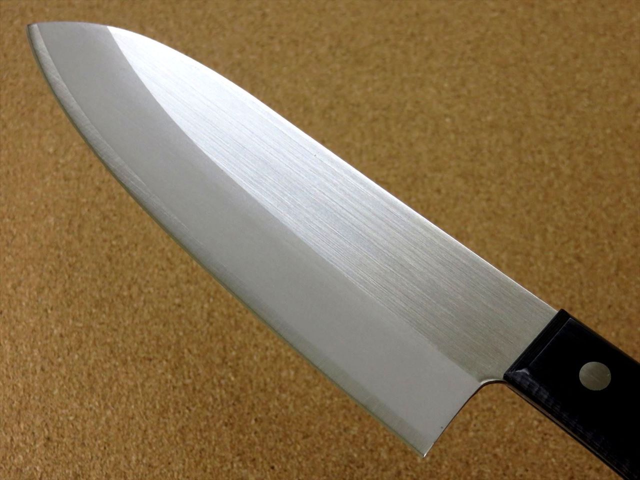 Japanese Nosyu Magoroku Kitchen Santoku Knife 170mm 6.7" Molybdenum SEKI JAPAN