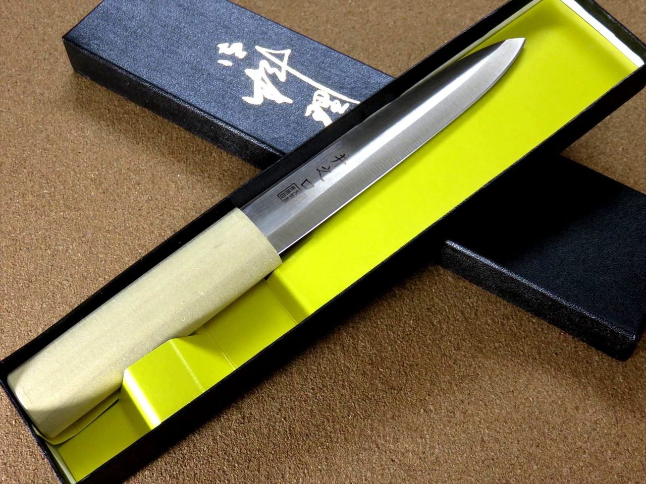 Japanese Kitchen Fisherman Makiri Knife 155mm 6.1 inch Right handed SEKI JAPAN