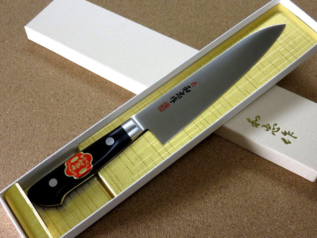 Japanese Professional Cook Kitchen Gyuto Chef's Knife 180mm 7 in VG-1 SEKI JAPAN