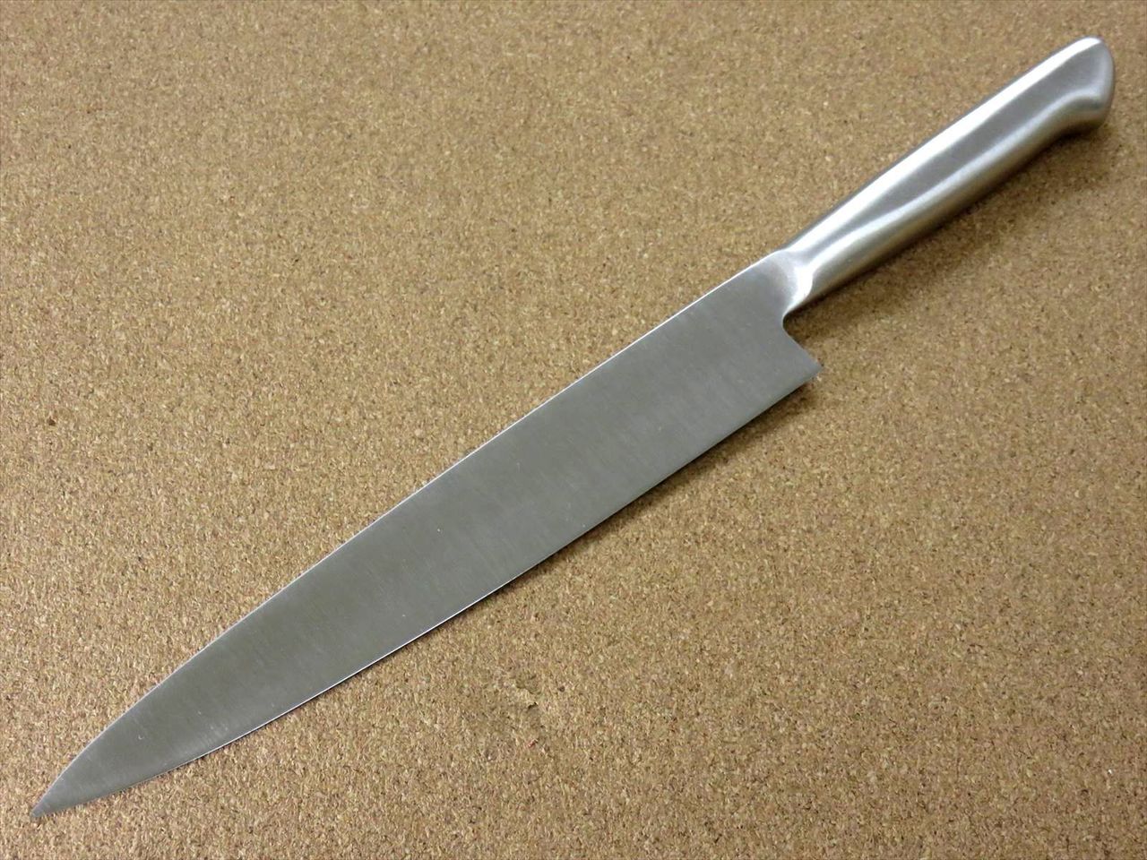 Japanese Pisces Kitchen Sashimi Yanagiba Knife 7.9" Stainless Handle SEKI JAPAN