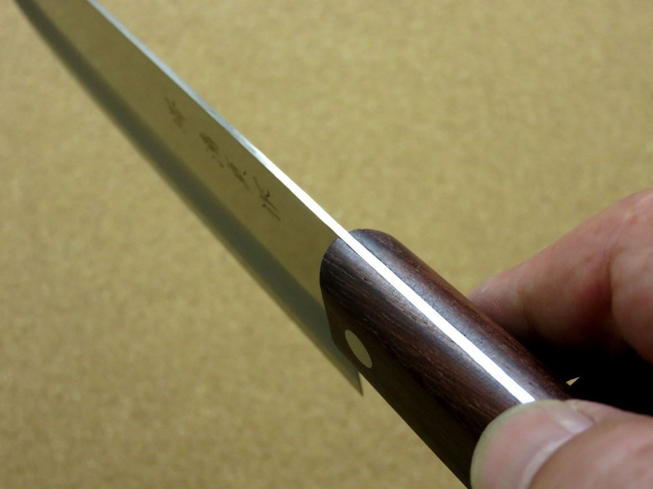 Japanese Sakai Kitchen Nakiri Vegetable Knife 6.3" Lightweight 90g SEKI JAPAN
