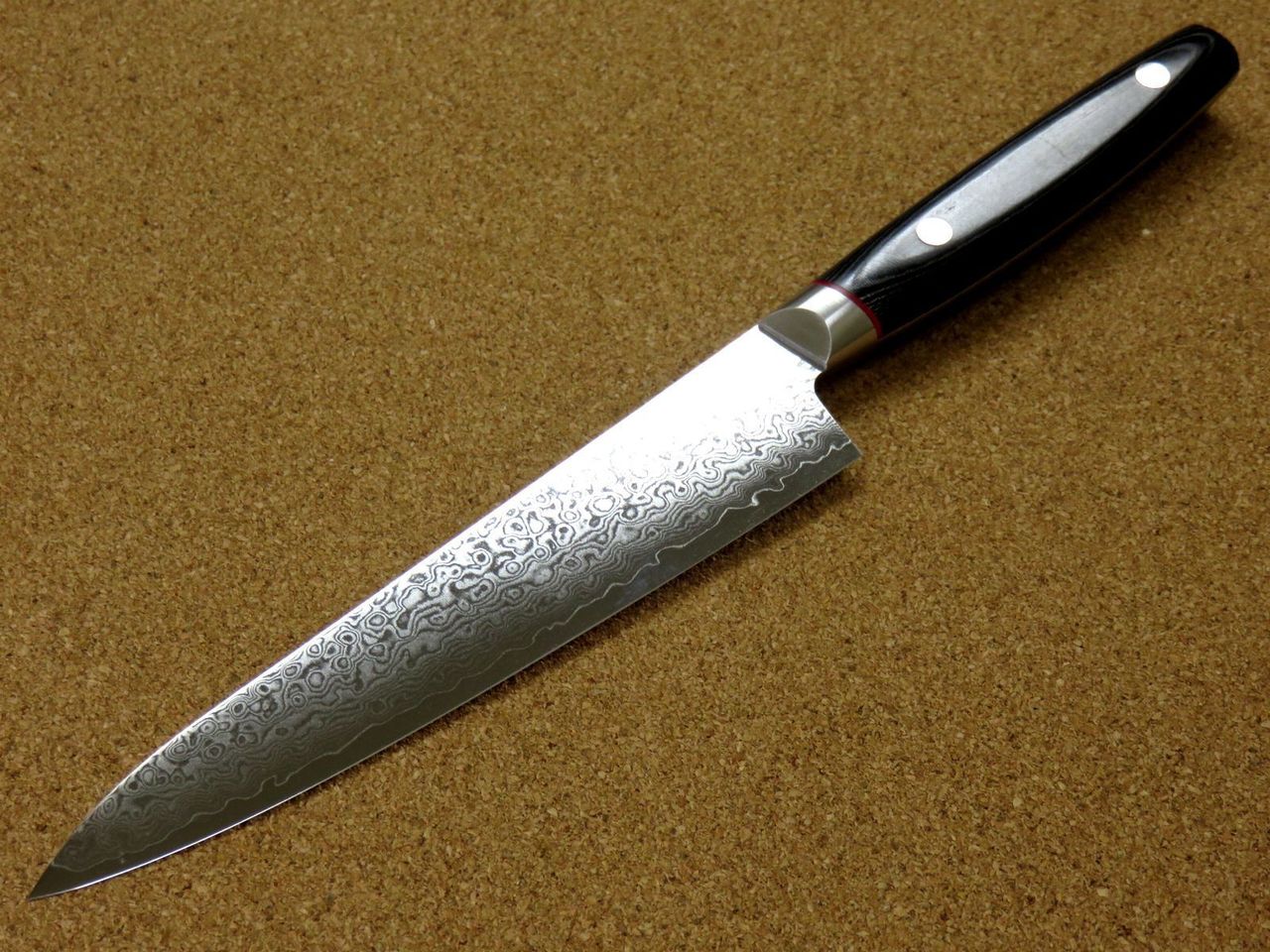 Japanese SAIUN Kitchen Petty Utility Knife 150mm 5.9" VG-10 Damascus SEKI JAPAN