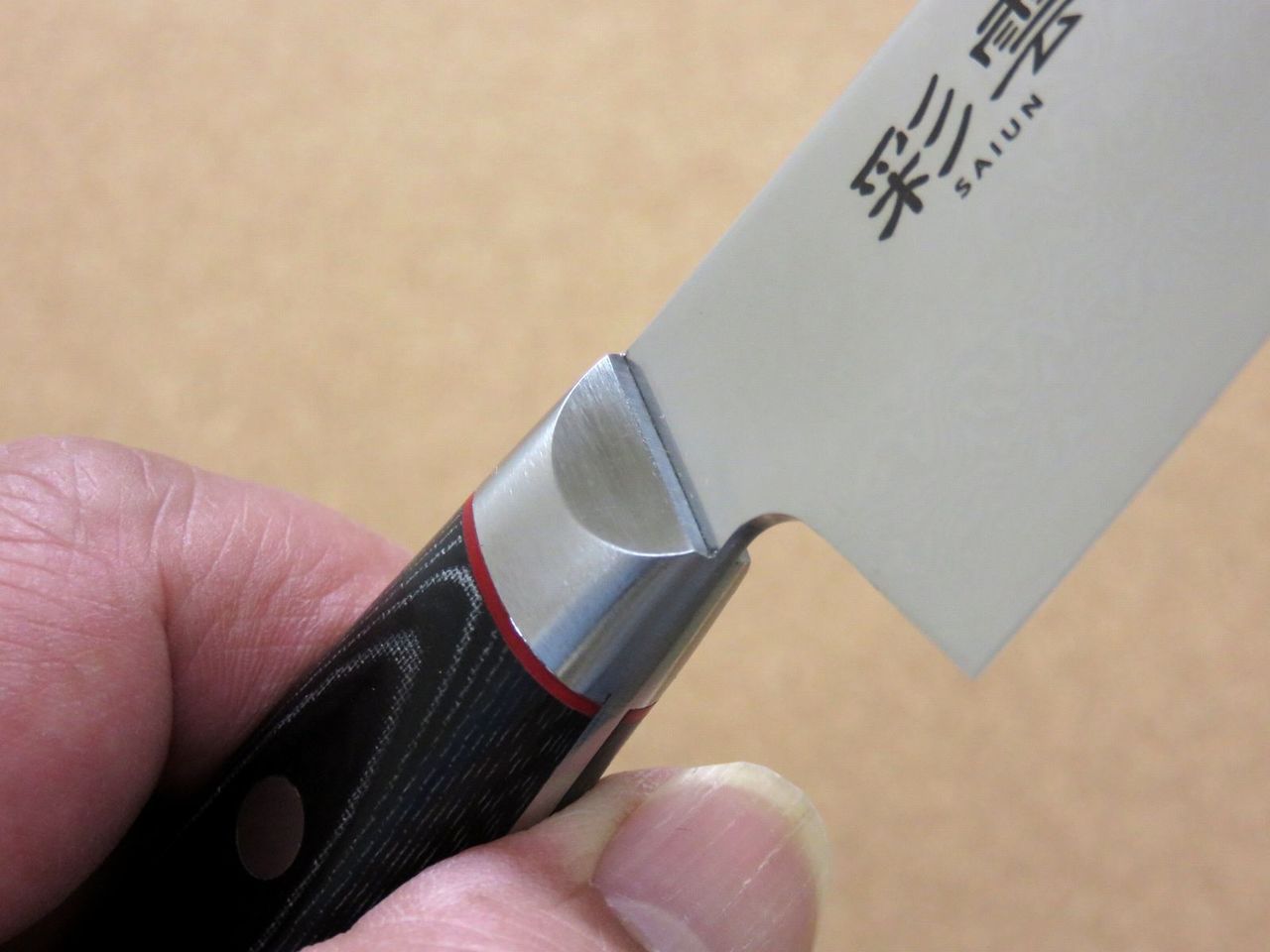 Japanese SAIUN Kitchen Petty Utility Knife 150mm 5.9" VG-10 Damascus SEKI JAPAN