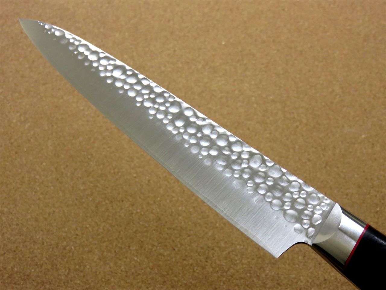 Japanese PRO-J Kitchen Sujihiki Slicing Knife 210mm 8.3 inch Hammered SEKI JAPAN