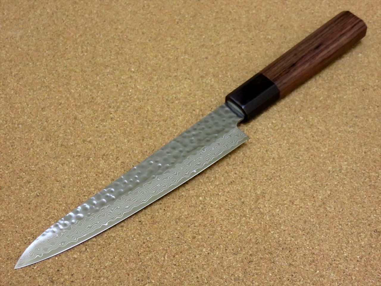 Japanese Kitchen Petty Utility Knife 150mm 5.9 inch Damascus 45 Layer SEKI JAPAN