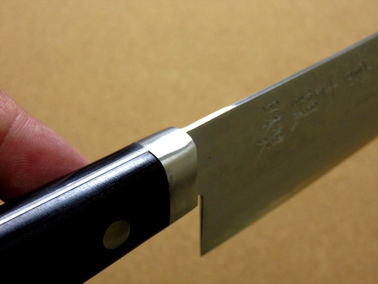 Japanese Kitchen Nakiri Vegetable Knife 165mm VG10 Damascus 17 Layers SEKI JAPAN